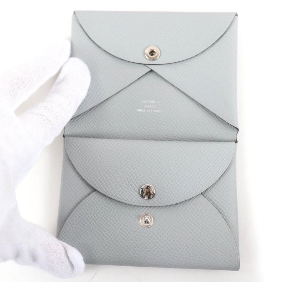 HERMES（エルメス） 極美品☆HERMES カルヴィ デュオ ヴォーエプソン 