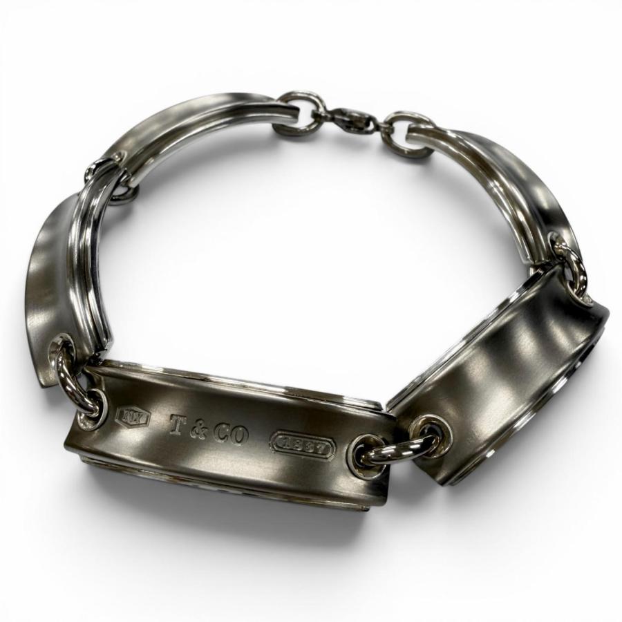 TIFFANY&Co.（ティファニー） 美品▽TIFFANY&Co. プレートリンク 1837