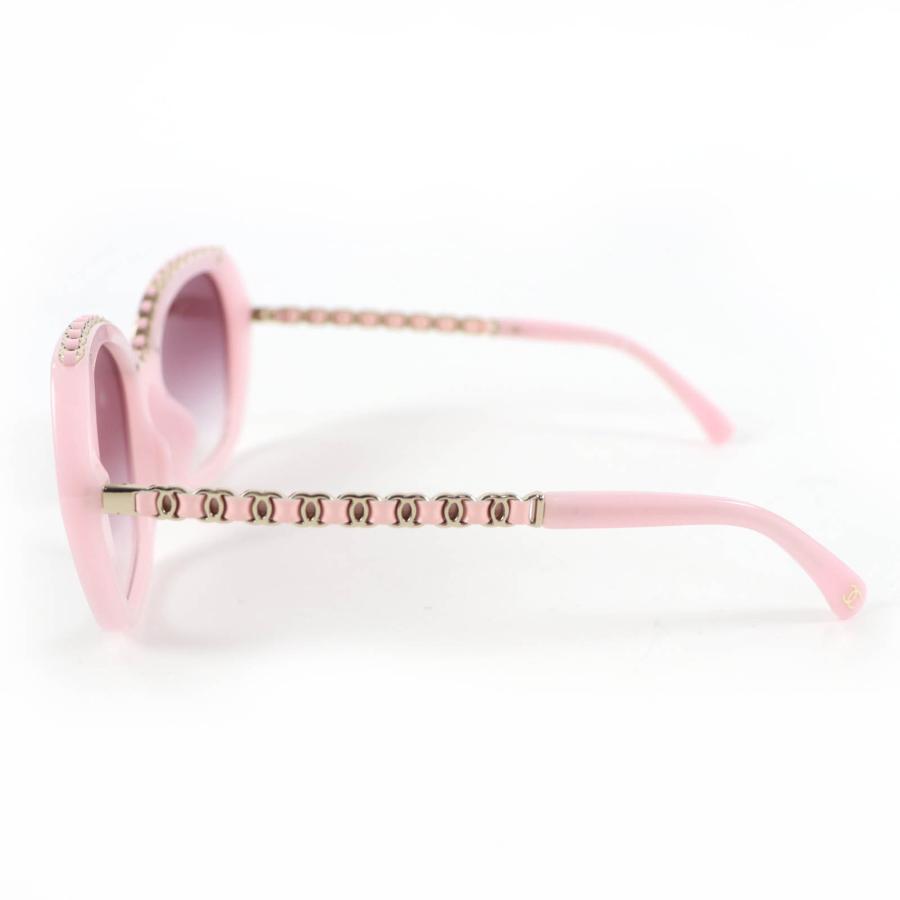 CHANEL サングラス　ピンク　美品♪ CHANEL（シャネル） 極美品☆CHANEL 5547-Q バタフライ シェイプ