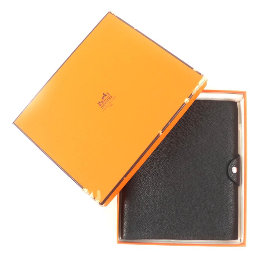 HERMES（エルメス） 極美品☆HERMES ユリスGM ブラック トゴ シルバー 