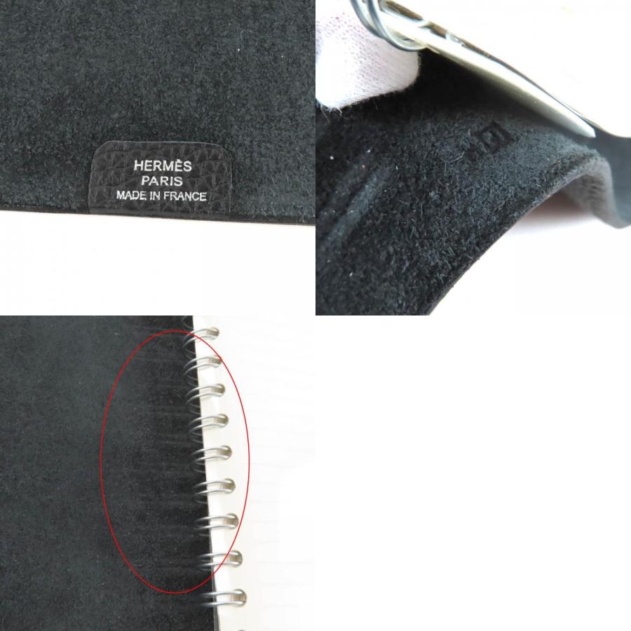 HERMES（エルメス） 極美品☆HERMES ユリスGM ブラック トゴ シルバー 