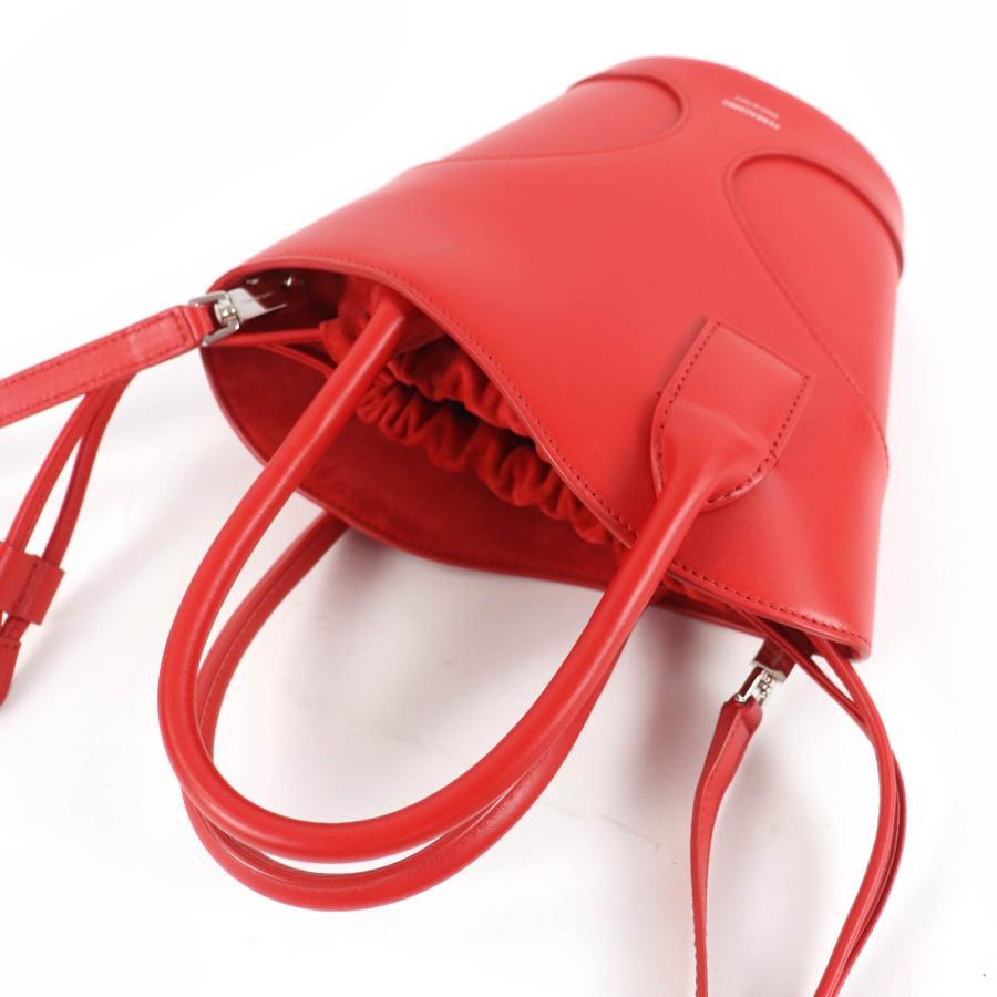 美品☆FERRAGAMO フェラガモ カットアウト 2WAY レザー ハンドバッグ