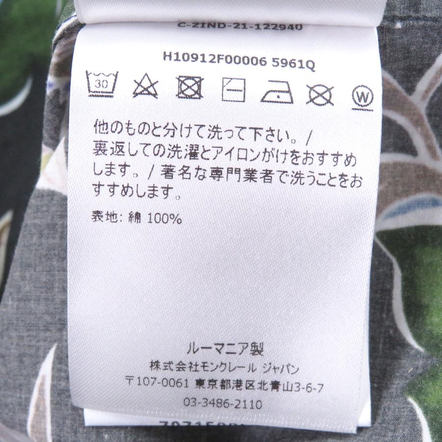 MONCLER（モンクレール） 未使用品□MONCLER 22SS CAMICIA ボタニカル 