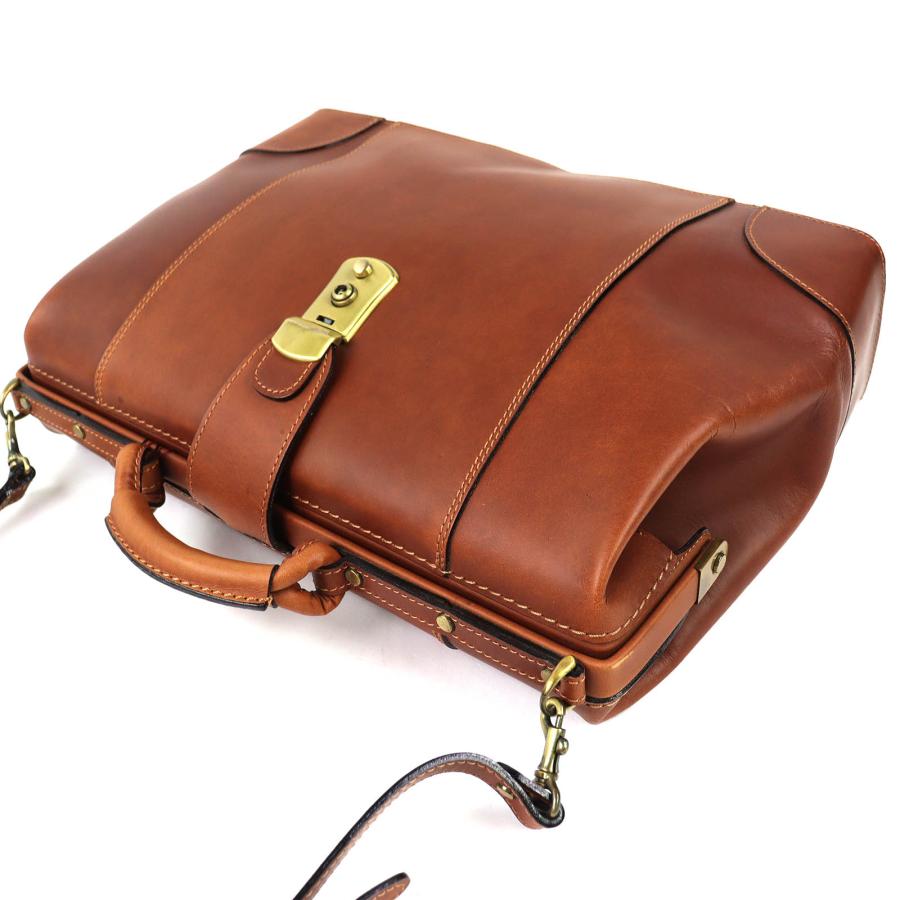 良品△RED BRIDGE レッドブリッジ 鍵付き 本革 レザー ダレスバッグ