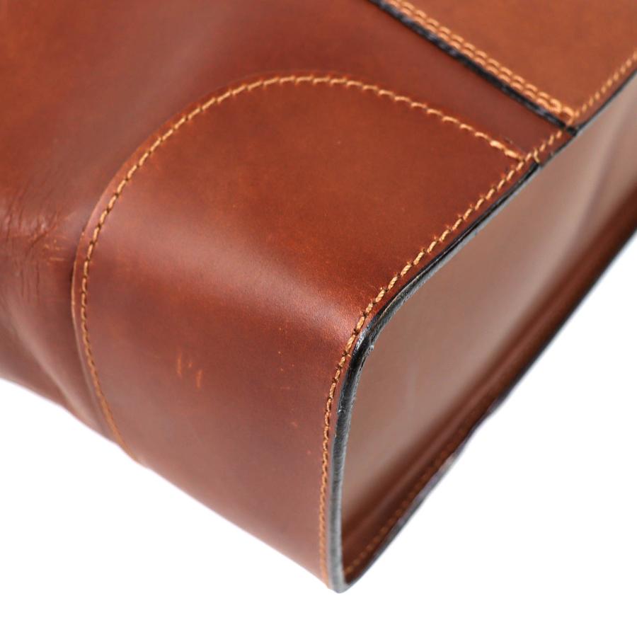 良品△RED BRIDGE レッドブリッジ 鍵付き 本革 レザー ダレスバッグ