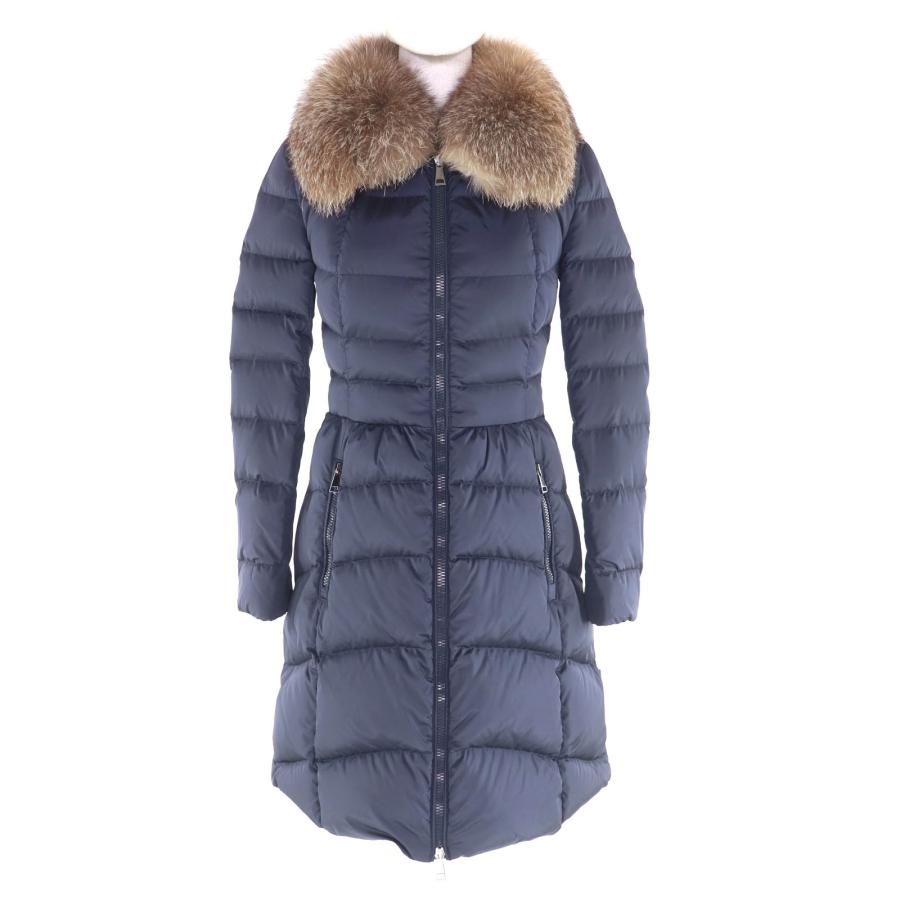MONCLER（モンクレール） 美品☆MONCLER HIRONDELLE FOXファー付 ZIP 