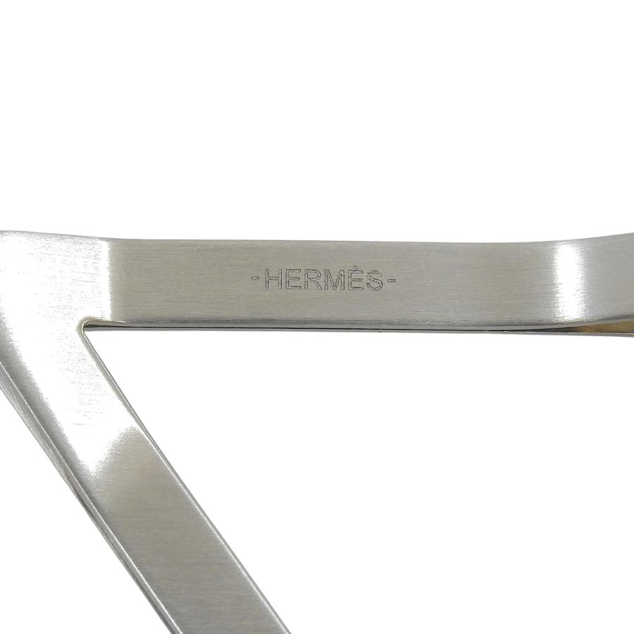 エルメス マネークリップ デルタ シェーヌダンクル ビルクリップ HERMES（エルメス） 極美品△HERMES DELTA デルタ シェーヌダンクル