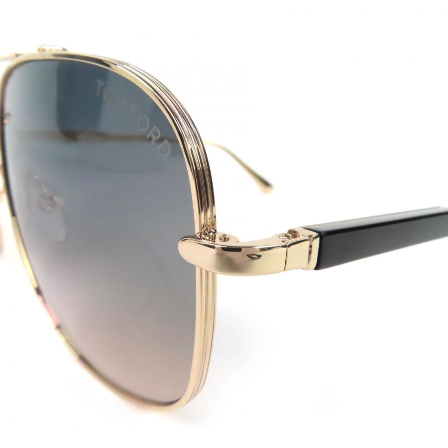 美品△TOM FORD トムフォード TF669 28B Jude ジュード ツーブリッジ