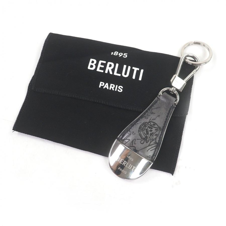 極美品□BERLUTI ベルルッティ ヴェネチアカーフレザー カリグラフィ