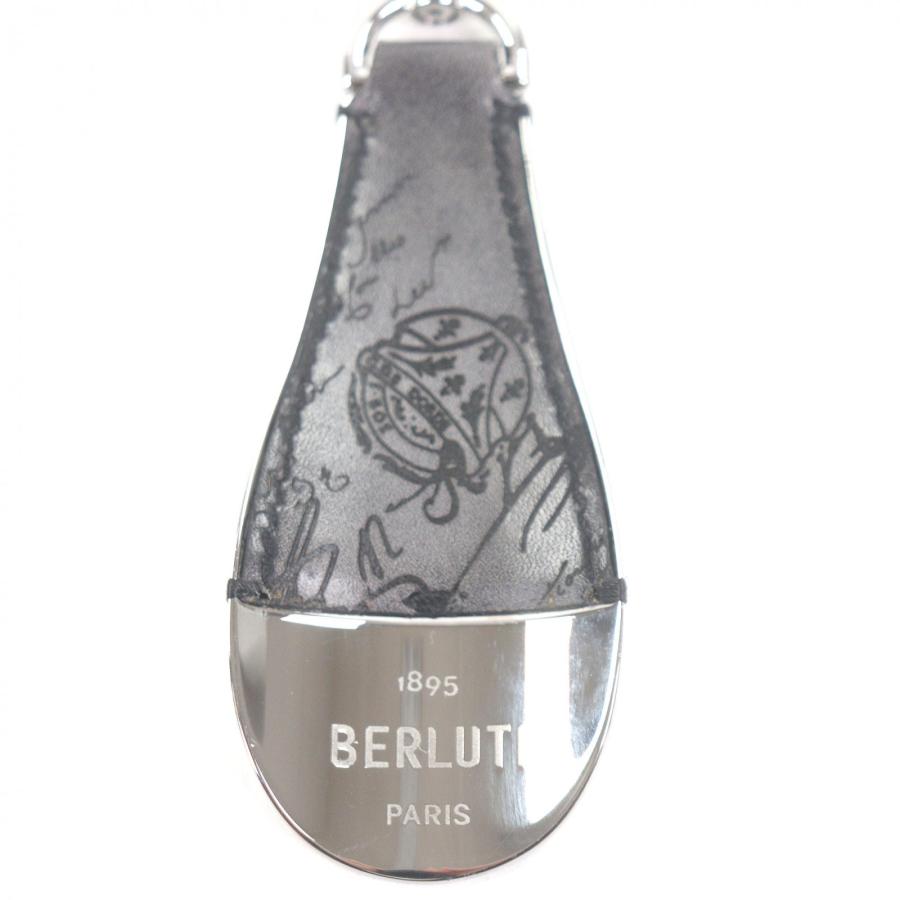 極美品□BERLUTI ベルルッティ ヴェネチアカーフレザー カリグラフィ