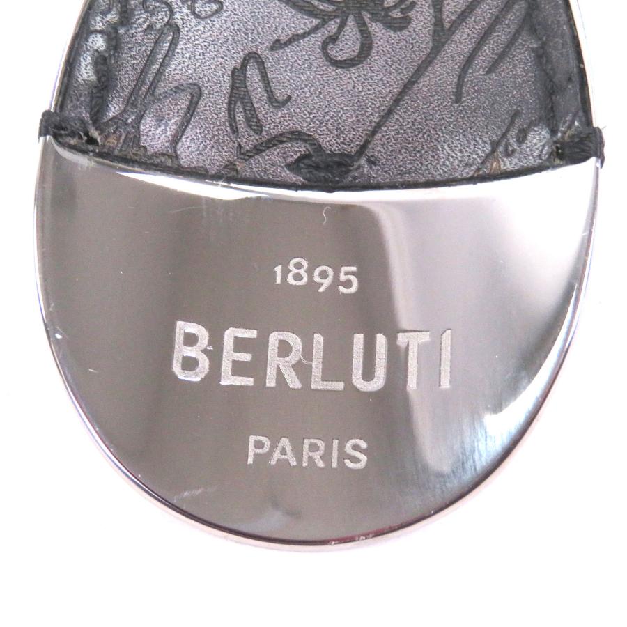 極美品□BERLUTI ベルルッティ ヴェネチアカーフレザー カリグラフィ