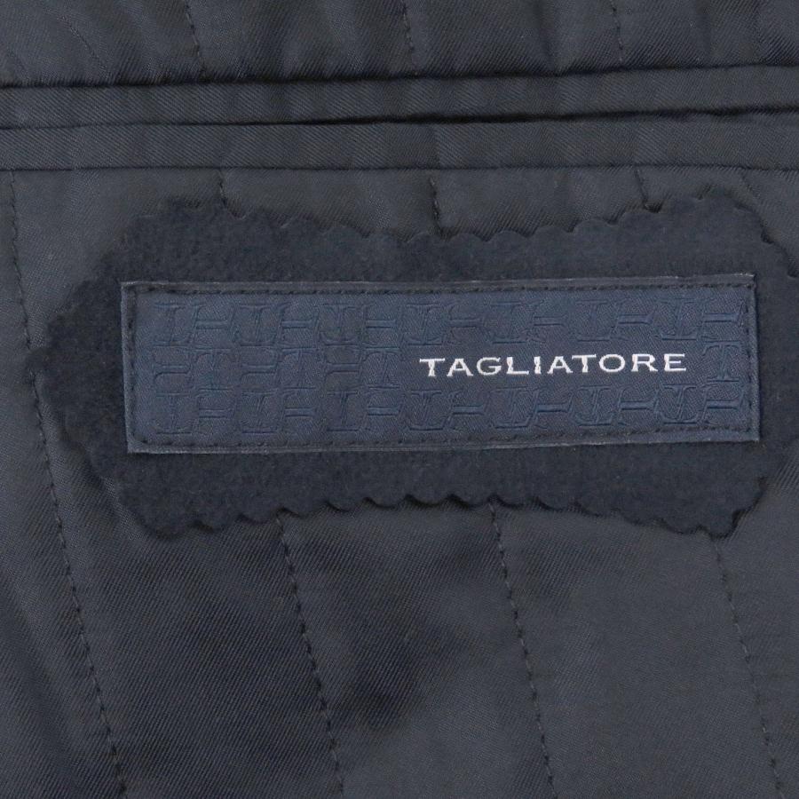 極美品□TAGLIATORE タリアトーレ THOMAS ラペルピン 千鳥格子柄 比翼