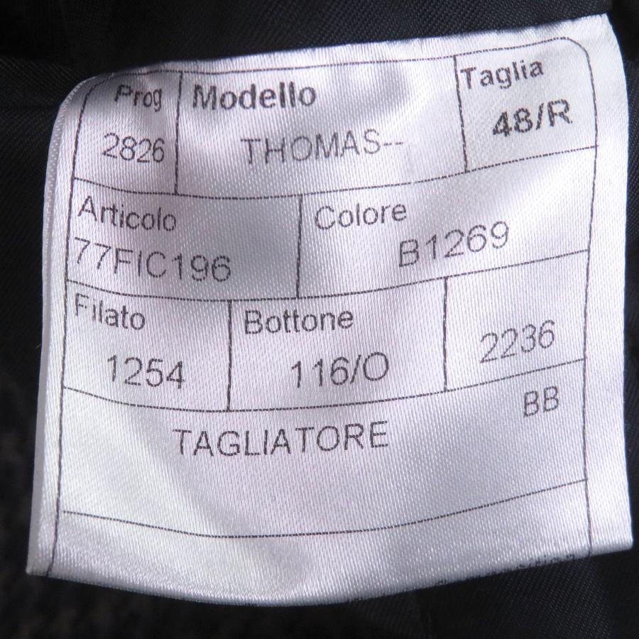 極美品□TAGLIATORE タリアトーレ THOMAS ラペルピン 千鳥格子柄 比翼