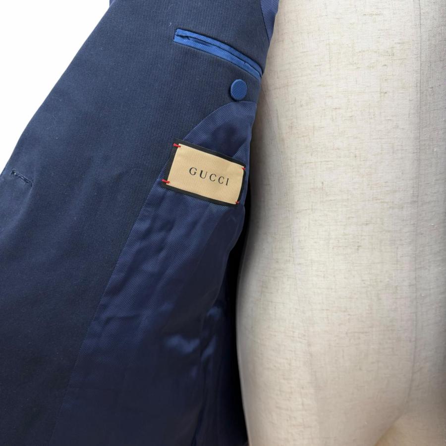 GUCCI（グッチ） 未使用品▽GUCCI 23AW 749797 コットン 金ボタン