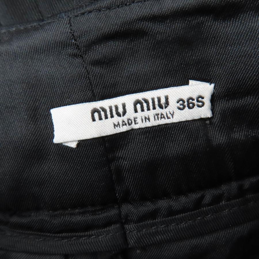 miu miu（ミュウミュウ） 美品☆MIUMIU 2020年製 MP1453 コットン ロゴ