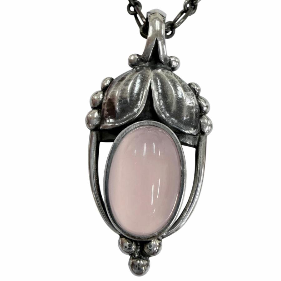   ROSE ジョージジェンセン スターリング925 銀製 極美品☆Georg Jensen ジョージジェンセン ヘリテージコレクション
