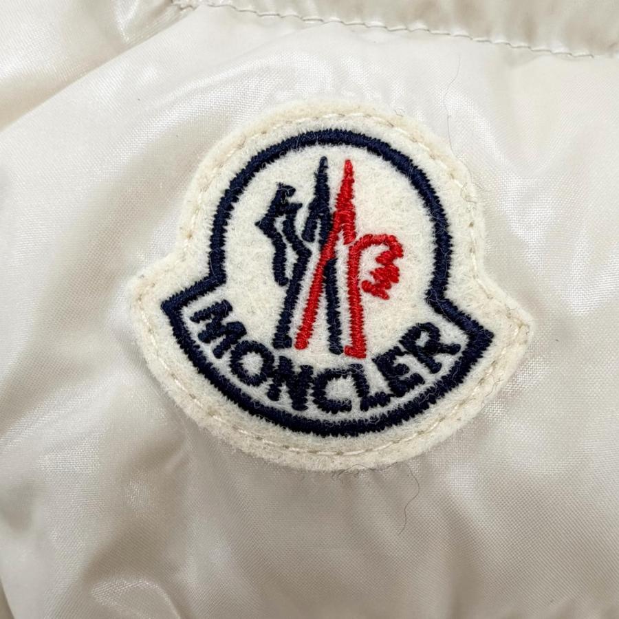 未使用品◇MONCLER モンクレール 22-23AW H20931A00102 GUICHARD ロゴワッペン付 ラムスキン切替 ダウンジャケット ベージュ 1 正規品の画像