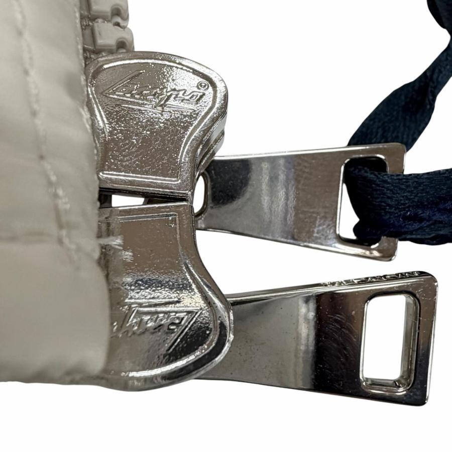 未使用品◇MONCLER モンクレール 22-23AW H20931A00102 GUICHARD ロゴワッペン付 ラムスキン切替 ダウンジャケット ベージュ 1 正規品の画像