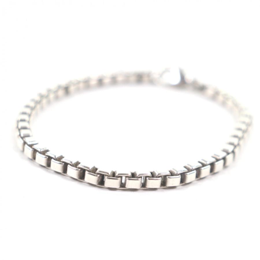 ティファニー　ベネチアン　925シルバー チェーンブレスレット TIFFANY&Co.（ティファニー） 良品▽TIFFANY&Co. ベネチアン 925