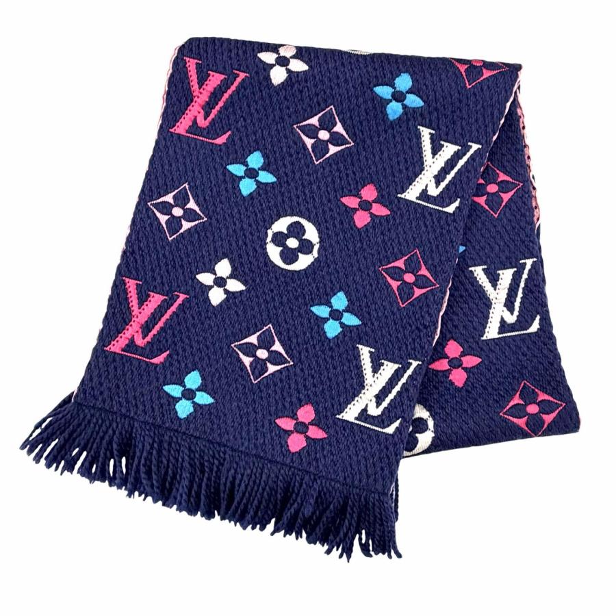美品◇LOUIS VUITTON ルイヴィトン M70899 エシャルプ ロゴマニア 