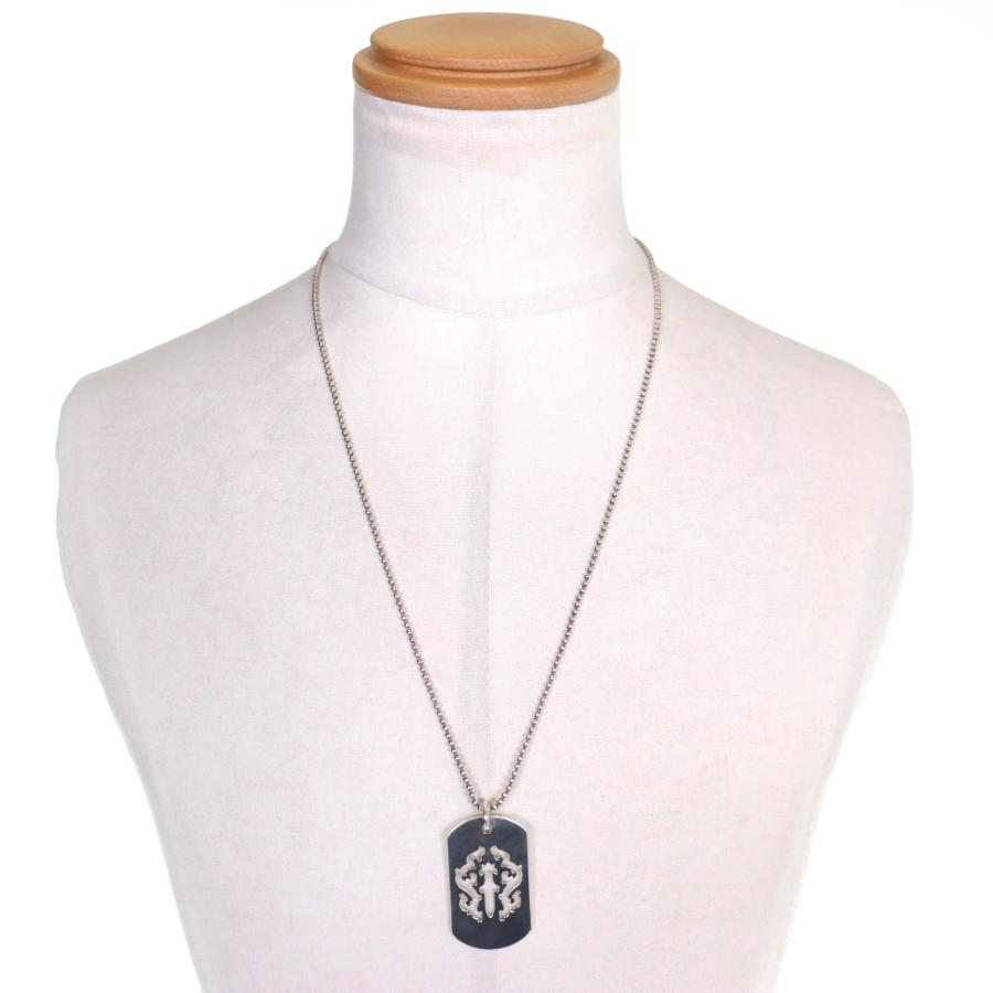 美品△CHROME HEARTS クロムハーツ 925 ヴァインダガーカットアウト