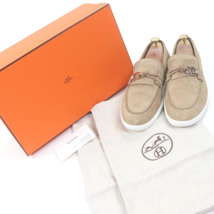 HERMES（エルメス） 美品□HERMES イグナシオ スウェードレザー 
