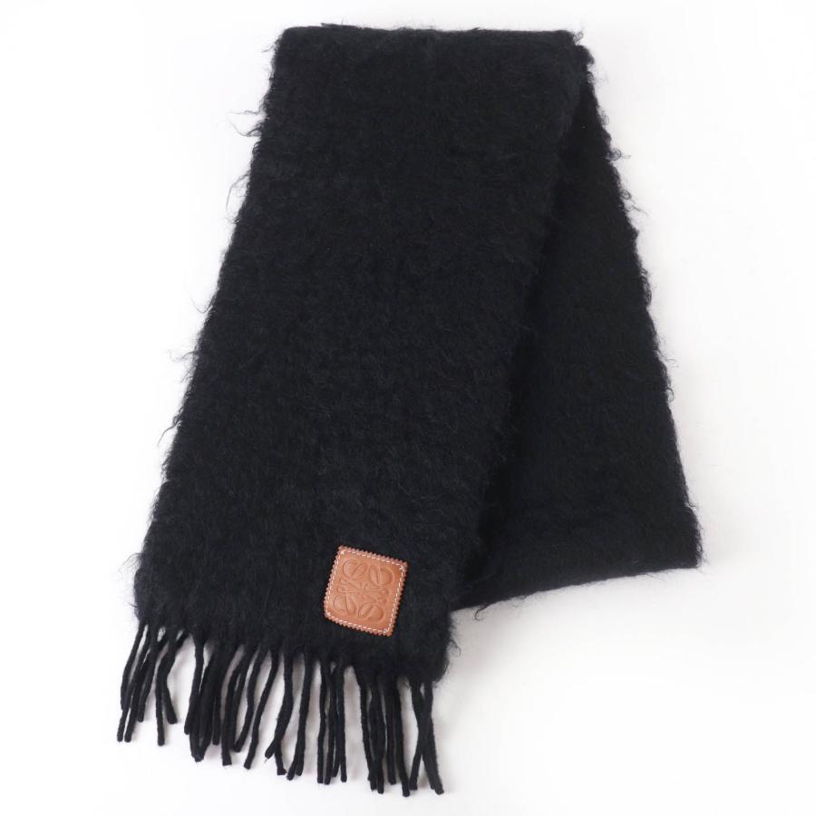 LOEWE（ロエベ） 美品☆LOEWE モヘア ウール アナグラムレザーパッチ