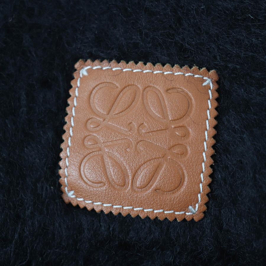 LOEWE（ロエベ） 美品☆LOEWE モヘア ウール アナグラムレザーパッチ