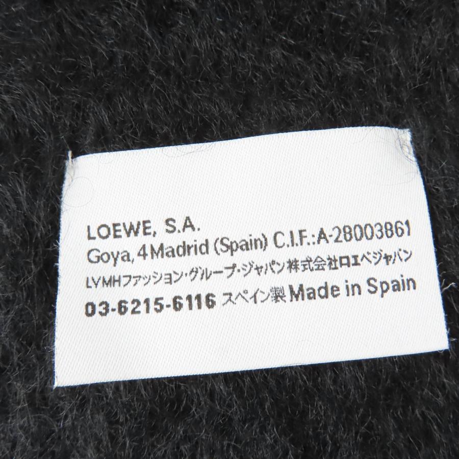 LOEWE（ロエベ） 美品☆LOEWE モヘア ウール アナグラムレザーパッチ