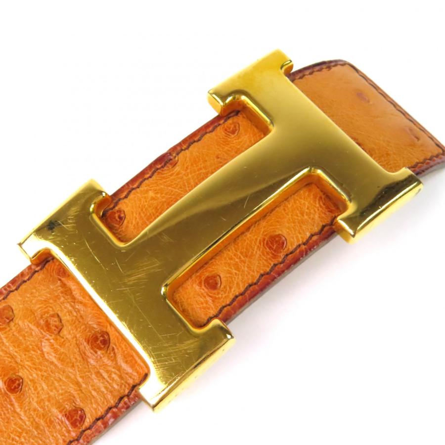 HERMES（エルメス） 良品△HERMES ヴィンテージ ゴールド金具 Hロゴ