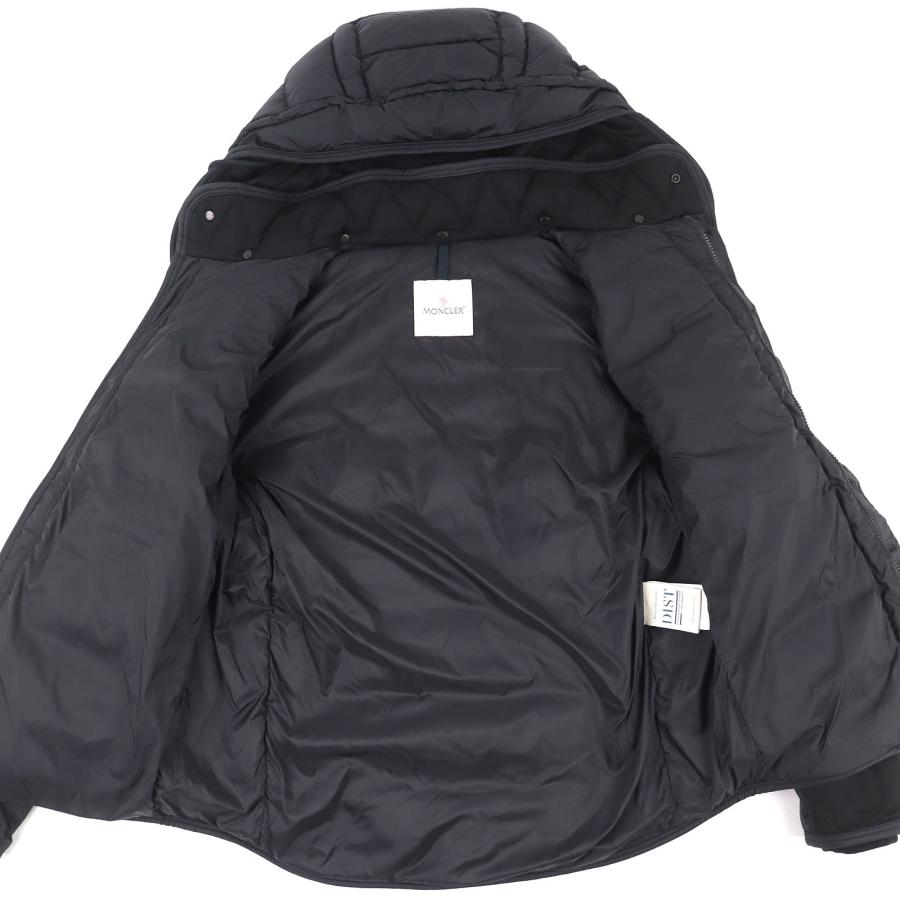 MONCLER（モンクレール） 美品△MONCLER RYAN ライアン レザーロゴ 