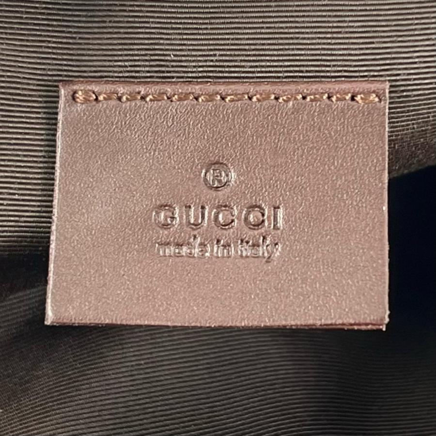 GUCCI GG柄 ポーチ ブラウン　新品未使用保管品 GUCCI（グッチ） 未使用品△GUCCI 29595 GGキャンバス GG柄 コスメ