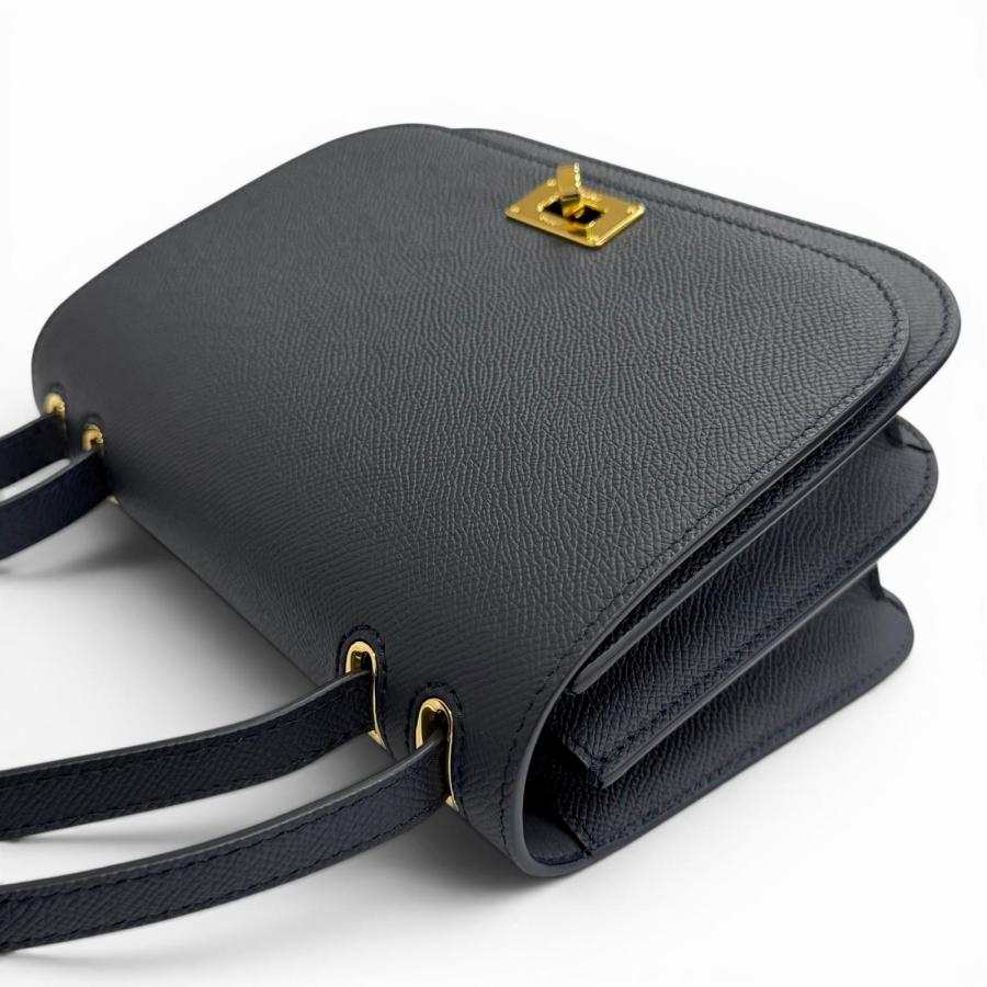 極美品△michino PARIS ミチノ パリ B139 エリゼ カーフレザー
