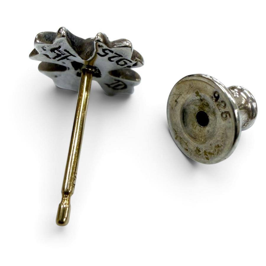 極美品▽CHROME HEARTS クロムハーツ No2 CH PLS CHプラス スタッド