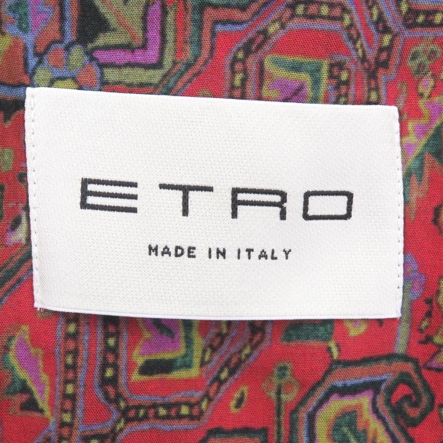 ETRO（エトロ） 極美品□ETRO ウール100％ ペイズリー柄 シングル 