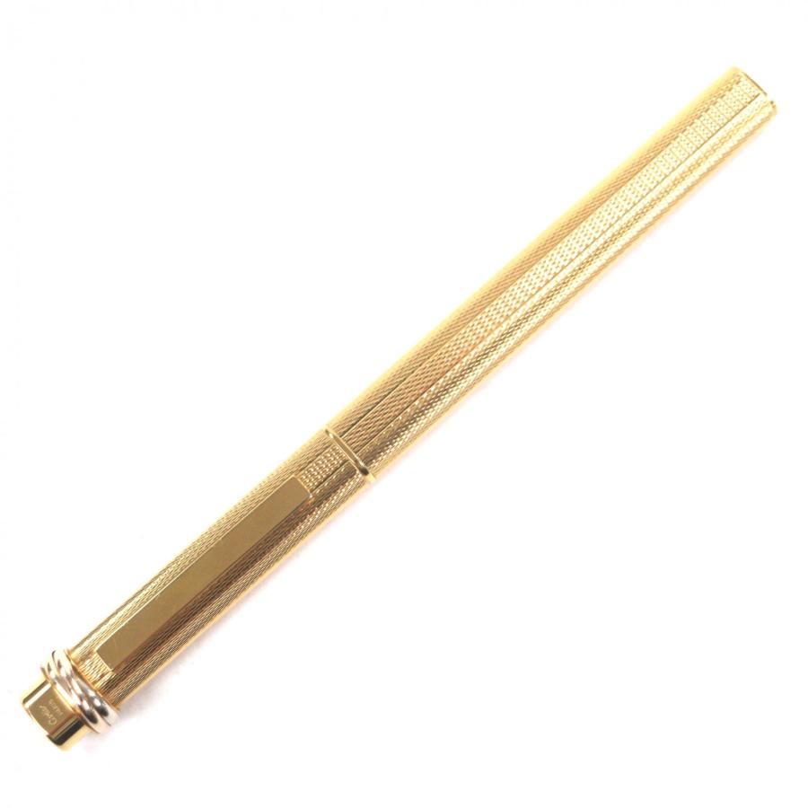 極美品 ヴィンテージ カルティエ Cartier トリニティ ボールペン 3 Cartier（カルティエ） 極美品▽Cartier ヴィンテージ トリニティ 総柄