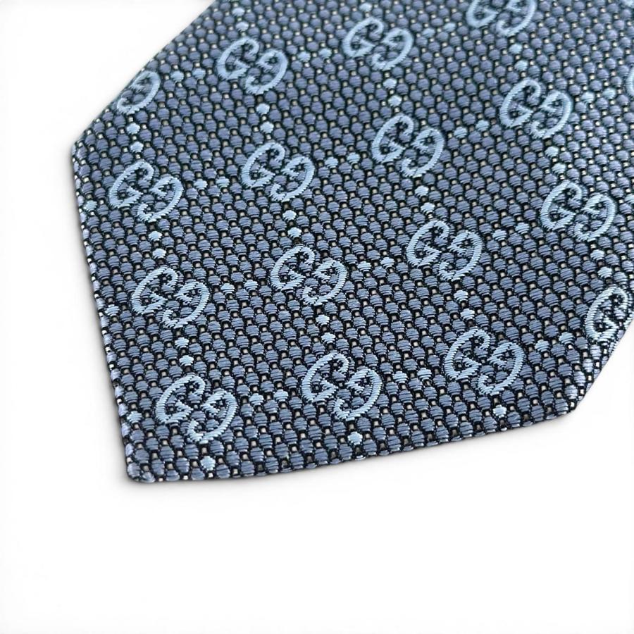 GUCCI（グッチ） 極美品△GUCCI シルク100％ GGパターン ジャガード
