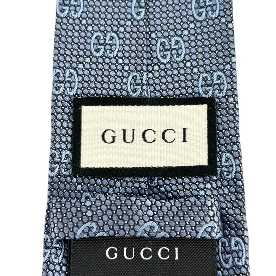 GUCCI（グッチ） 極美品△GUCCI シルク100％ GGパターン ジャガード