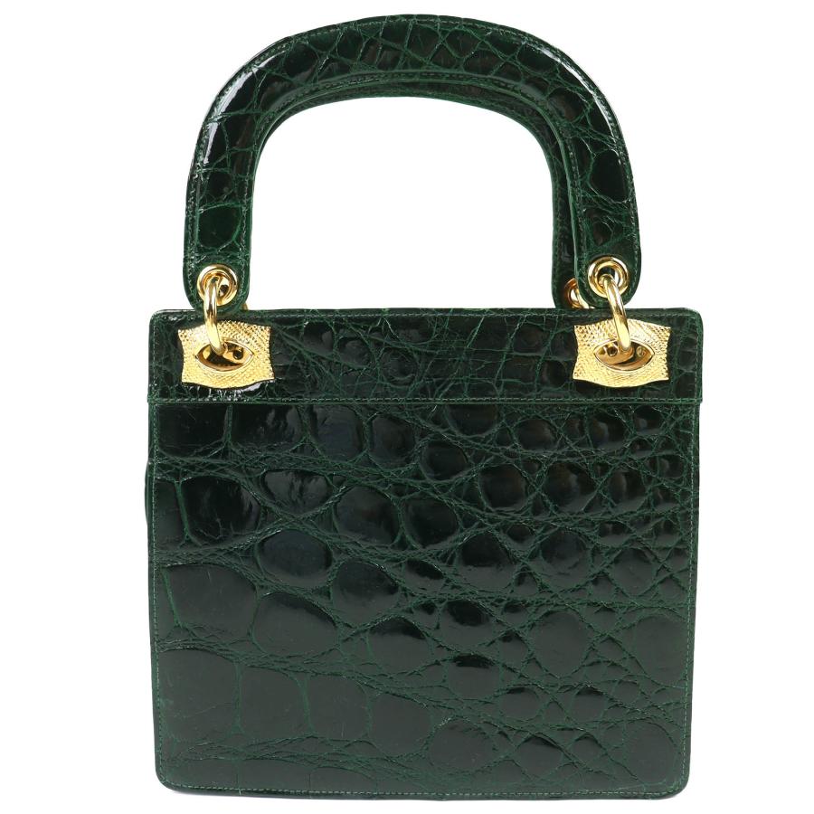 COMTESSE（コンテス） 美品△COMTESSE ヴィンテージ クロコダイル 2WAY 
