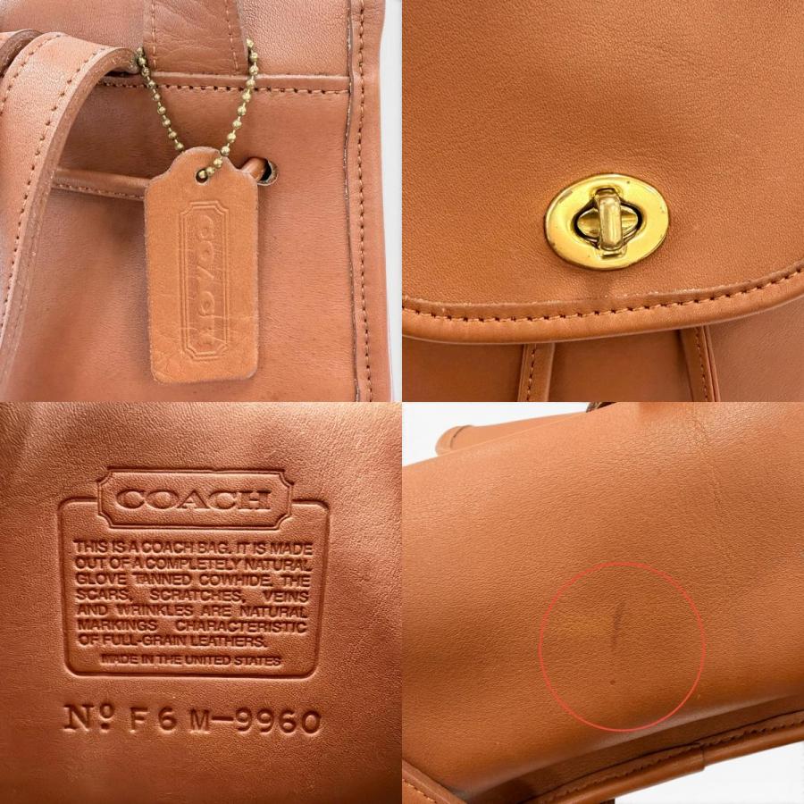 COACH（コーチ） 美品◇COACH ヴィンテージ 9960 グローブレザー ロゴ 