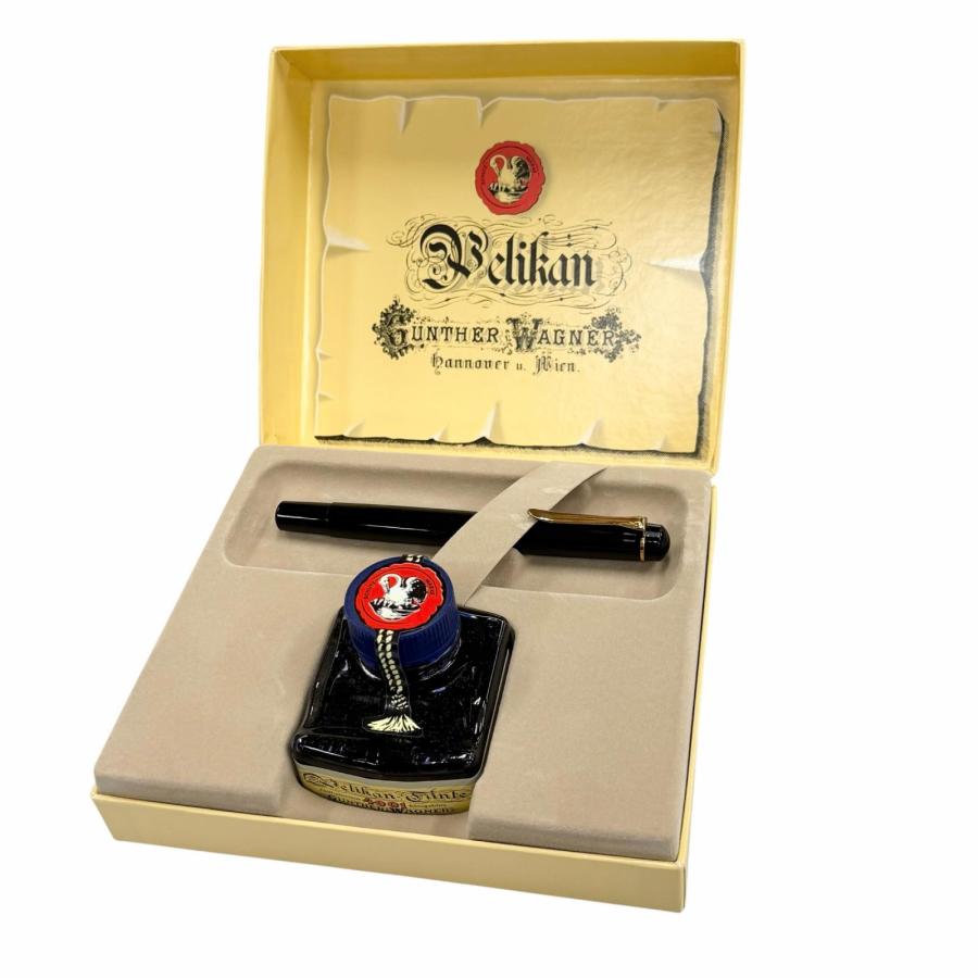 Pelikan（ペリカン） 極美品▽PERIKAN クラシック Fニブ インクセット