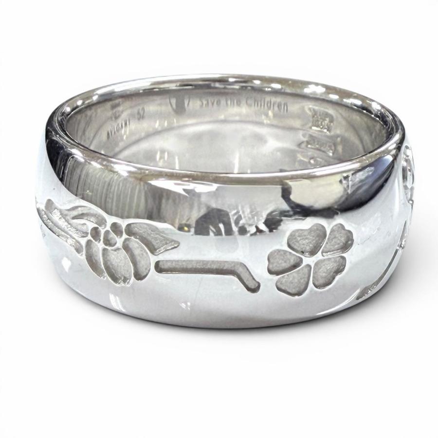BVLGARI（ブルガリ） 極美品◇BVLGARI セーブザチルドレン リング 925 