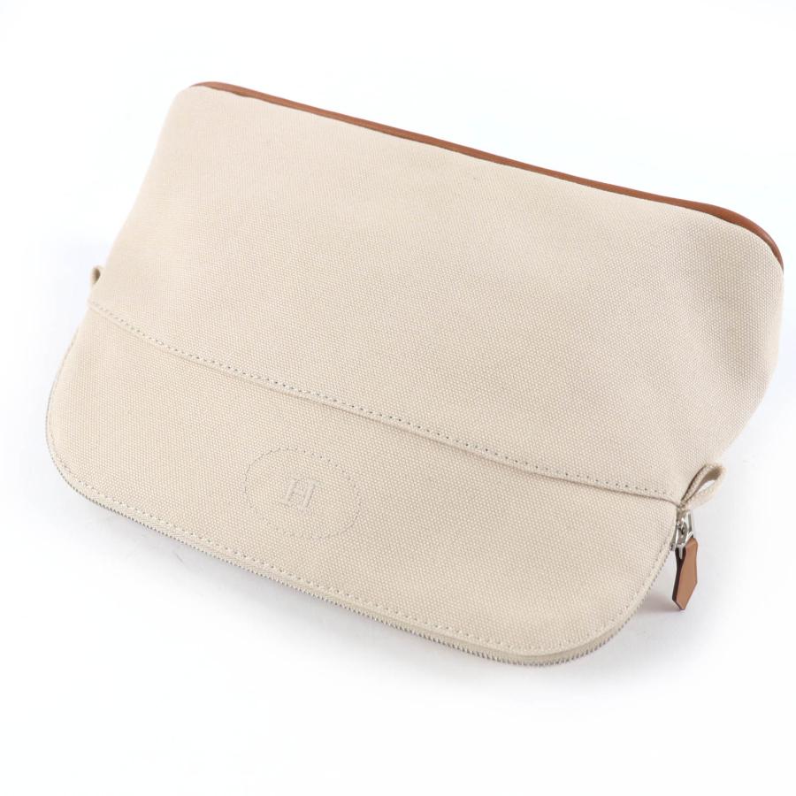 HERMES（エルメス） 良品☆HERMES ボリードポーチ コットン100
