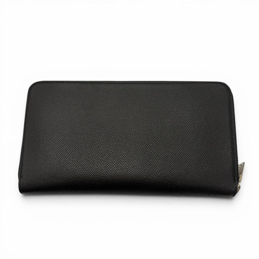 極美品　BALLY バリー レザーラウンドジップ長財布　ブラック　オーガナイザー Bally（バリー） 極美品▽BALLY レザー ロゴ刻印 ラウンドジップ