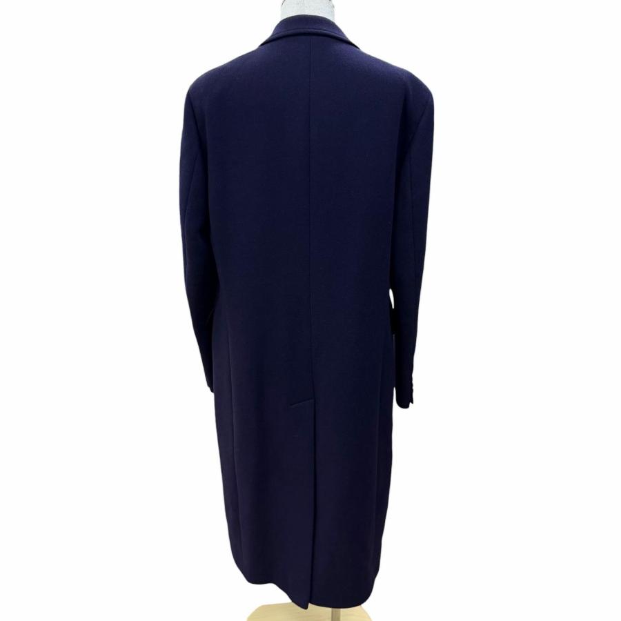美品□HUGO BOSS ヒューゴボス ダブルブレスト チェスターコート