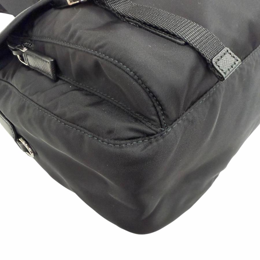 PRADA（プラダ） 極美品▽PRADA 1BD953 ナイロン レザー