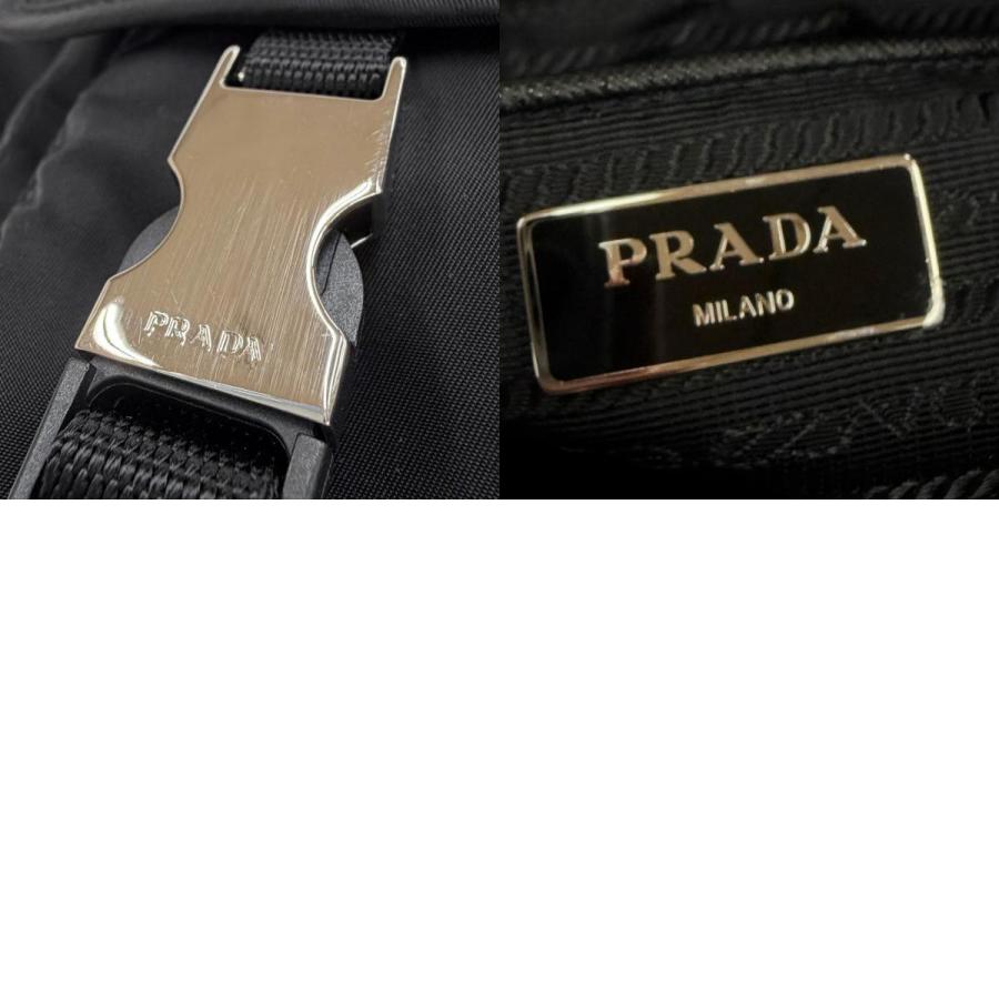 PRADA（プラダ） 極美品▽PRADA 1BD953 ナイロン レザー