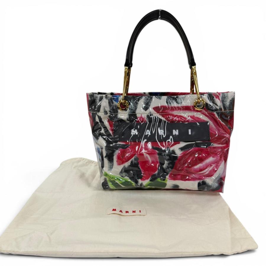 レディース ☆美品☆MARNI マルチカラー ハンドバッグ 保存袋付き