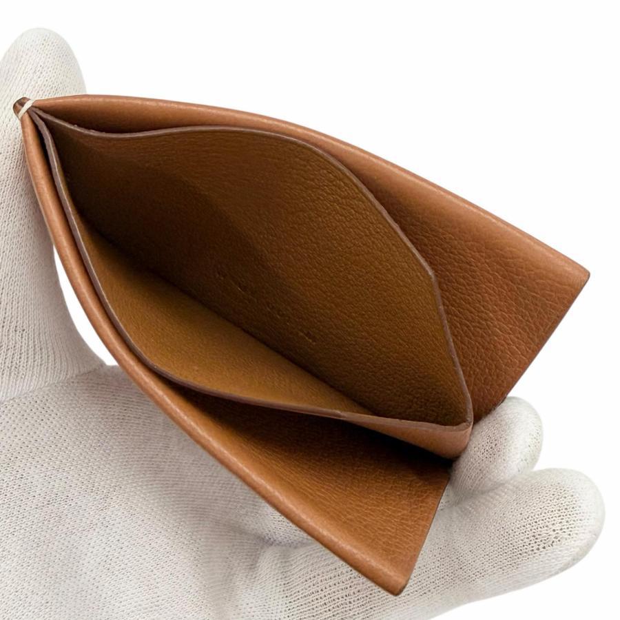 HERMES（エルメス） 美品▽HERMES 2024年製 Hセリエ レザー ゴールド