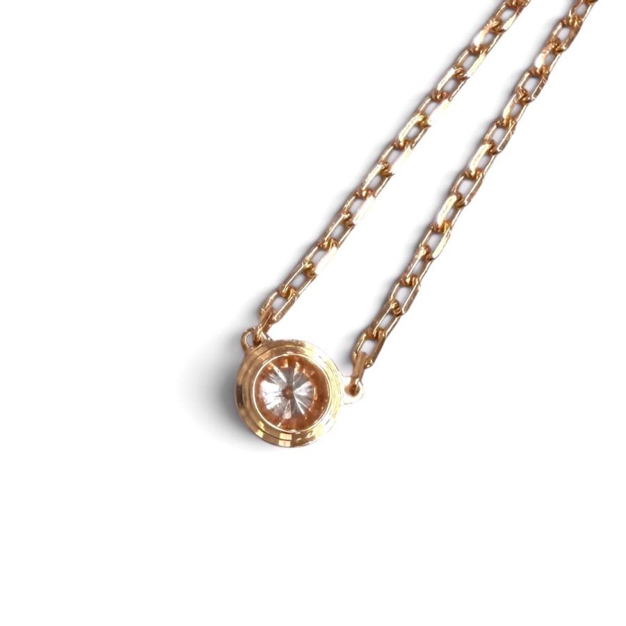 Cartier（カルティエ） 美品☆Cartier ダムール SM AU750 ダイヤモンド